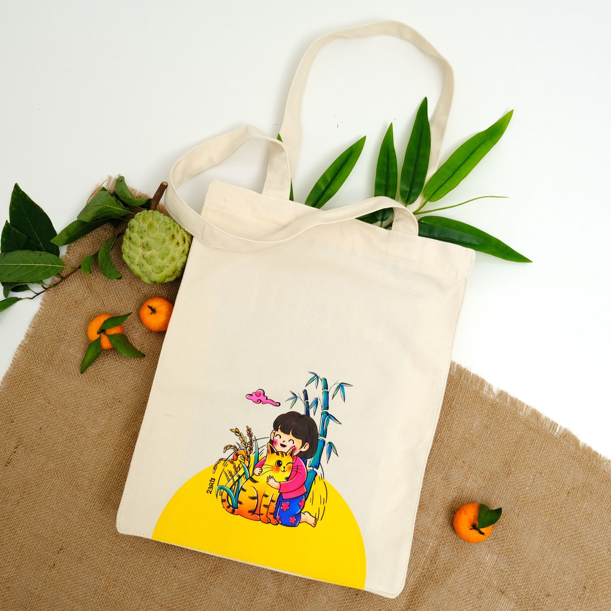  Túi Tote Mèo Con 3 