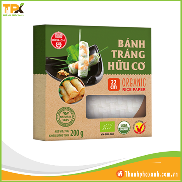  Bánh tráng trắng hữu cơ 200g 