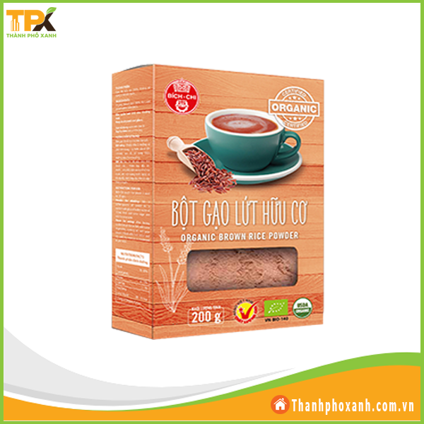  Bột gạo lứt hữu cơ Bích chi 