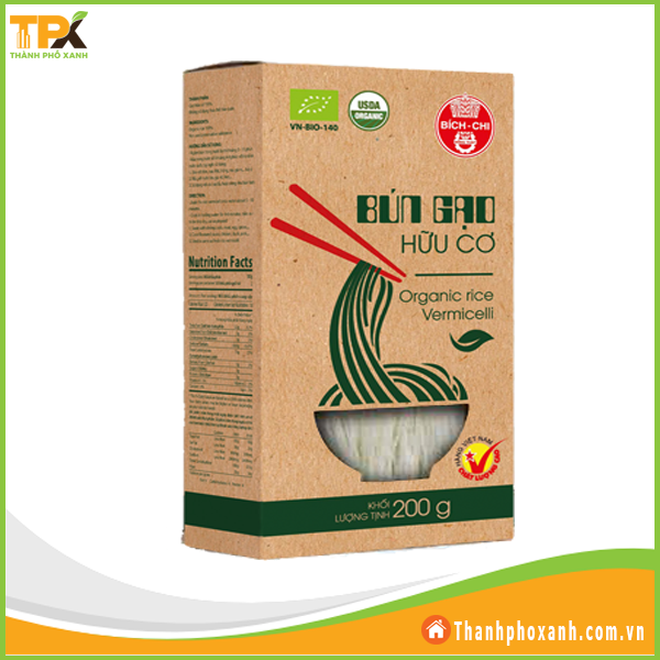  Bún gạo hữu cơ Bích Chi 