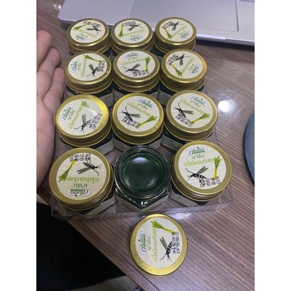  Cao Thoa Muỗi Đốt Green Herb Balm 20gr - Thái Lan 
