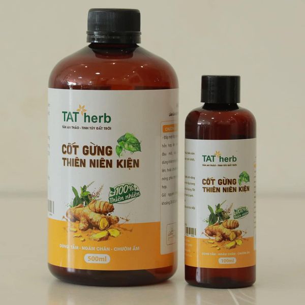 Cốt gừng thiên niên kiện hương nhu Lạc đà xanh, nước cốt gừng pha tắm bé, ngâm chân, giải cảm 500ml 