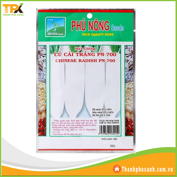  Củ cải trắng F1 PN-700 