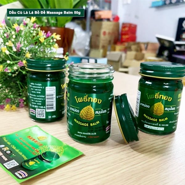  Dầu Cù Là Lá Bồ Đề Massage Balm 50g 