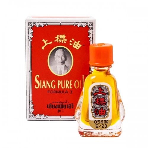  . Dầu gió Thái Lan Siang Pure Oil (dầu gió ông già Thái Lan) 7cc 