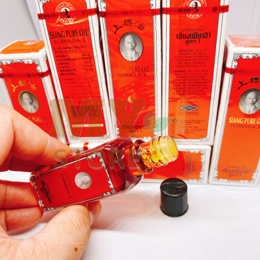  . Dầu gió Thái Lan Siang Pure Oil (dầu gió ông già Thái Lan) 25cc 