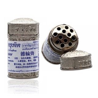  Dầu hít viêm xoang bạc Thái Lan-Ống hít đặc trị viêm xoang  bạc Thái Lan 