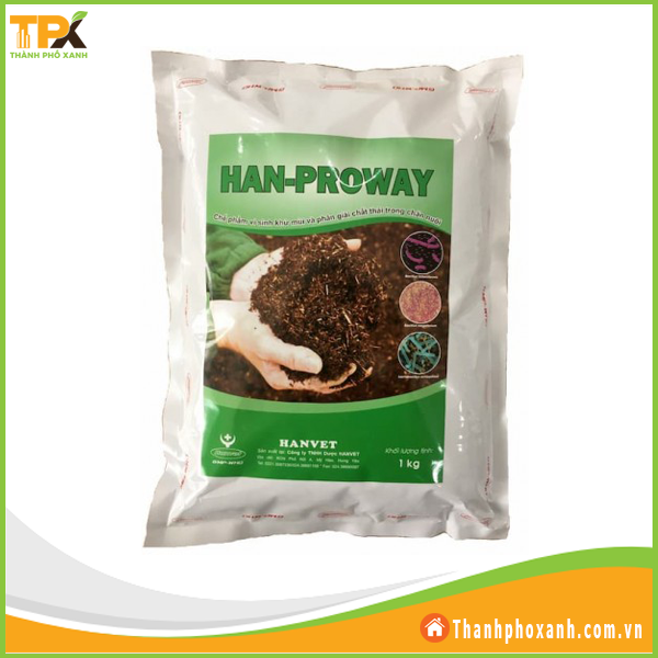  Men vi sinh khử mùi ủ rác HAN-PROWAY 