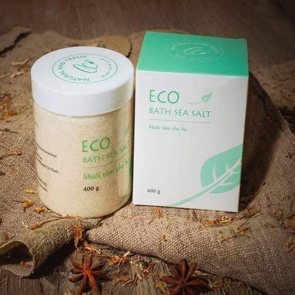  Muối tắm cho bé 