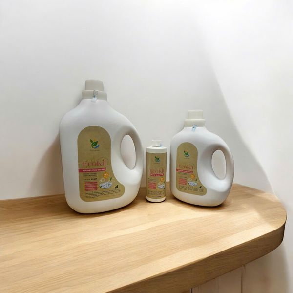  Nước Giặt Hữu Cơ Sinh Học ECO KIT VIỆT NAM – Chiết Xuất Bồ Kết, Bồ Hòn, Men Gạo 