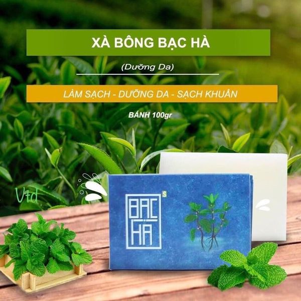  Xà bông bạc hà 