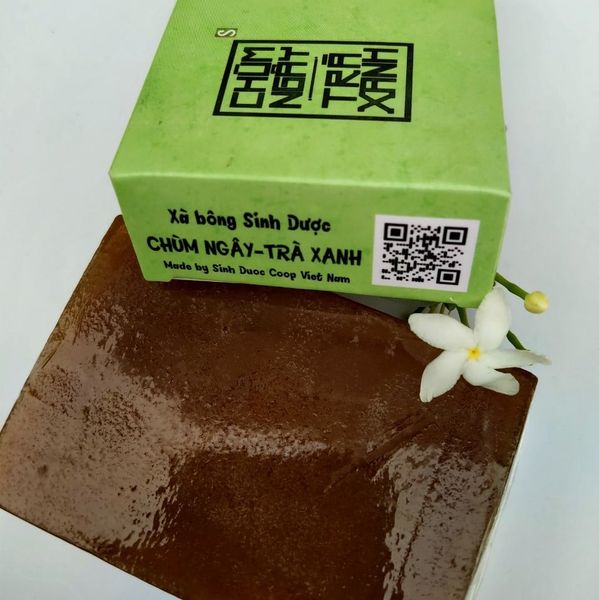  Xà bông Chùm ngây Trà Xanh 