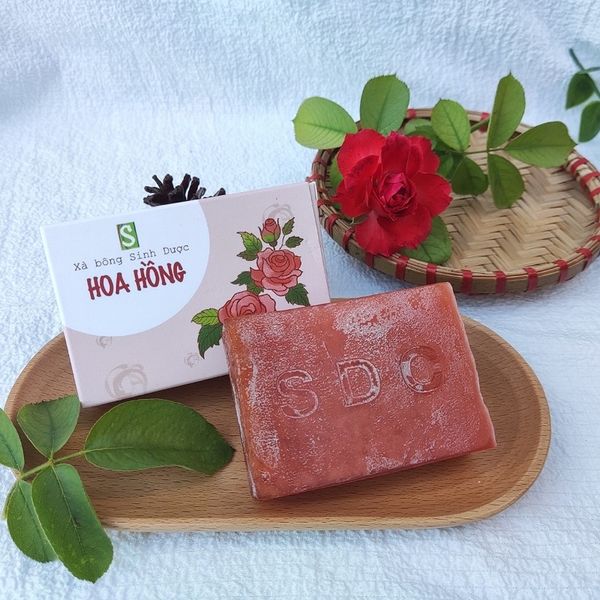  Xà bông hoa hồng 