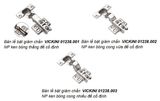  Bản lề bật giảm chấn VICKINI 01238.001 NP ken bóng thẳng đế cố định 