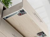  Thanh ray trượt 3 tầng giảm chấn VICKINI 02183.450 ZNP kẽm xanh 