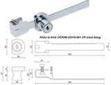  Khóa tủ kính VICKINI 03318.001 CP crom bóng 