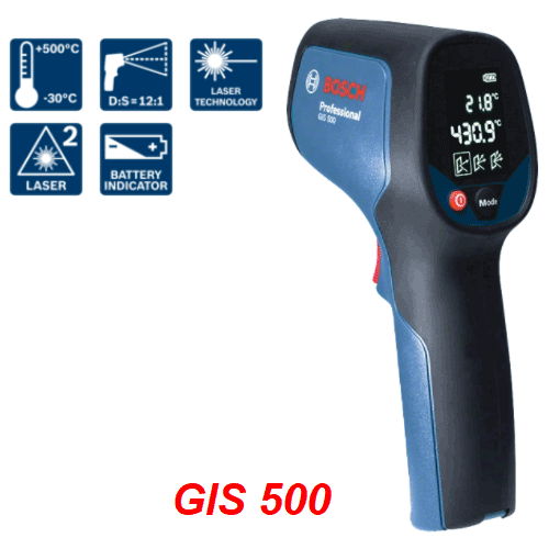  Máy đo nhiệt độ Bosch GIS 500 