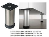  Chân tủ VICKINI 08240.512-D50x120 SSS inox mờ 