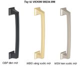  Tay tủ VICKINI 09234.096 OBP đen mờ 