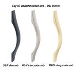  Tay tủ VICKINI 09802.096 OBP đen mờ 