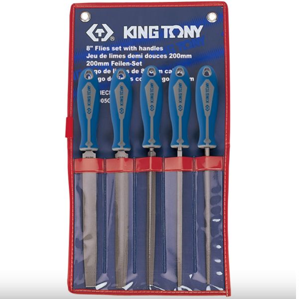  Bộ giũa 5 cây dài 8 inch Kingtony 1005GQ 