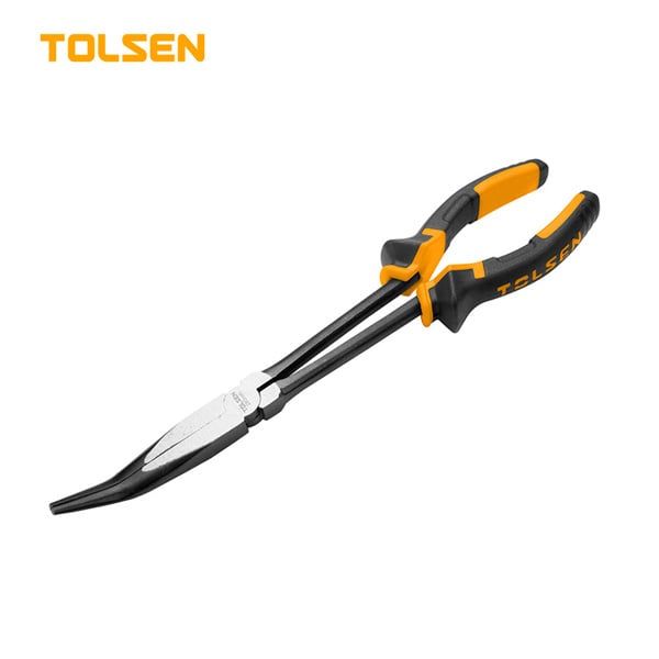  Kìm nhọn dài cong 45 độ 11 inch/ 280mm Tolsen 10291 