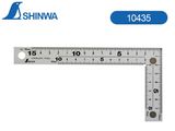  Thước ke góc vuông 15x7.5cm Shinwa 10435 