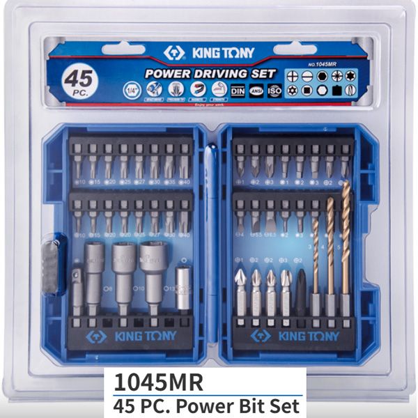  Bộ đầu vít đa năng 45 cái Kingtony 1045MR 
