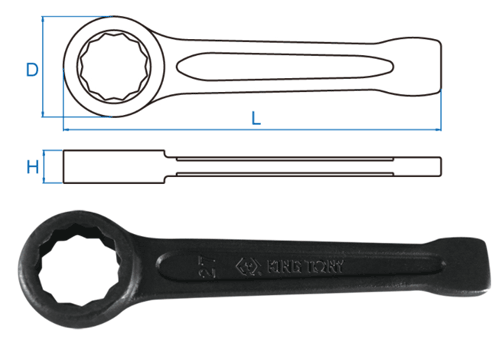  Cờ lê vòng đóng Kingtony 10B0-41 (41mm) 