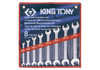 Bộ khóa 2 đầu miệng 8 cái Kingtony 1108MR (6-22mm)