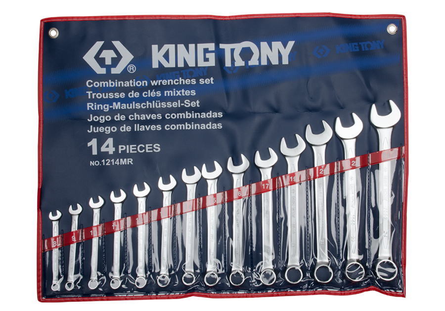  Bộ cờ lê vòng miệng 14 cái Kingtony 1214MR (10-32mm) 