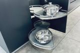  Giá kệ góc bên trái hình lá VICKINI 14301.901 PSS inox 304 