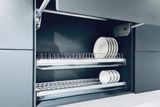  Gía kệ bát đĩa cố định VICKINI 14800.800 PSS inox bóng 304 