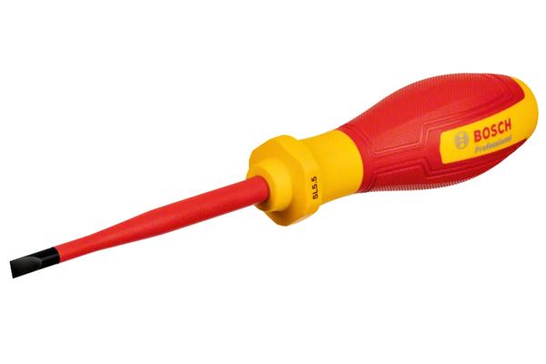  Tua vít cách điện VDE dẹp SL5.5mm Bosch 1600A02NC3 