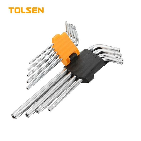  Bộ lục giác sao 9 cây ngắn T10-T50 Tolsen 20056 