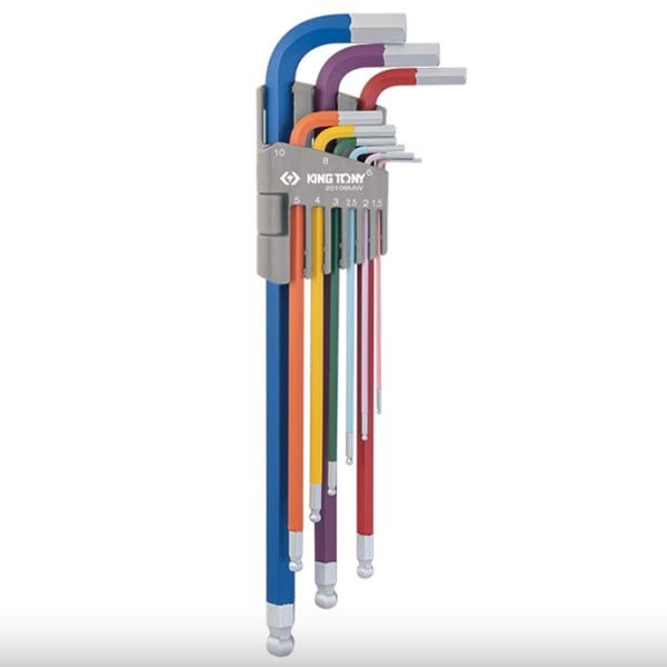  Bộ lục giác bi màu 9 chi tiết Kingtony 20109MW 