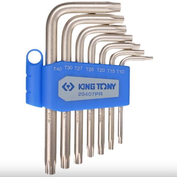  Bộ lục giác bông lổ ngắn 7 chi tiết Kingtony 20407PR 