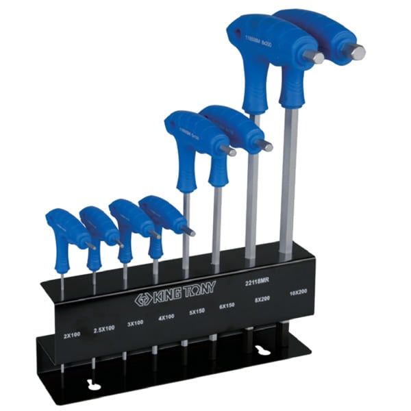  Bộ lục giác cán chữ L 9 chi tiết Kingtony 22319TR 