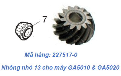  Nhông nhỏ 13 dùng cho máy GA5010 và GA5020 (227517-0) 