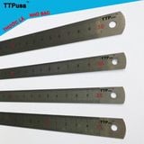  Thước lá inox nhũ bạc 300x13x0.5mm TTPusa 230-45811 