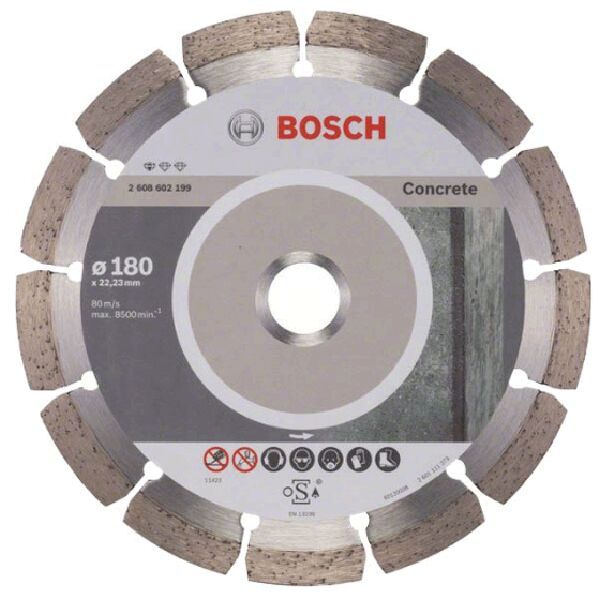  Đĩa cắt bê tông Bosch 180x22.2x10mm - 2608602199 