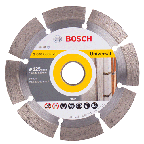  Đĩa cắt đa năng Bosch 125x22.23x12mm - 2608603329 