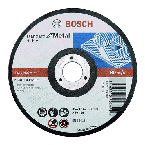  Đá cắt sắt Bosch 105x1.2x16mm 2608603412 