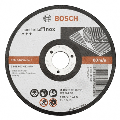  Đá cắt Inox Bosch 105x1.0x16mm 2608603413 