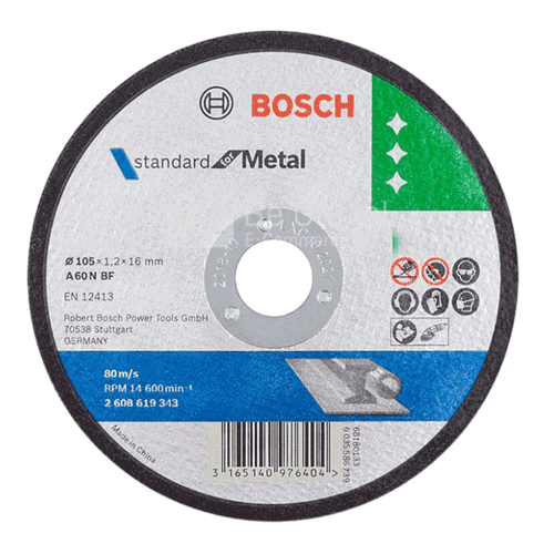 Đá cắt sắt Bosch 105x1.2x16mm 2608619343 