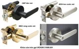  Khóa cửa tròn gạt VICKINI 31688.001 MBG vàng xước mờ 