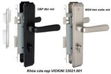  Khóa cửa nẹp VICKINI 33021.001 OBP đen mờ, ruột chốt 