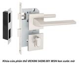  Khóa cửa phân thể VICKINI 34290.001 MSN ken xước mờ, ruột chốt 