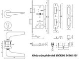  Khóa cửa phân thể VICKINI 34548.101 MBG vàng xước mờ, ruột chốt 
