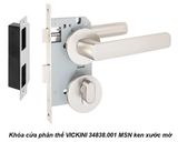  Khóa cửa phân thể VICKINI 34838.001 MSN ken xước mờ, ruột chốt 